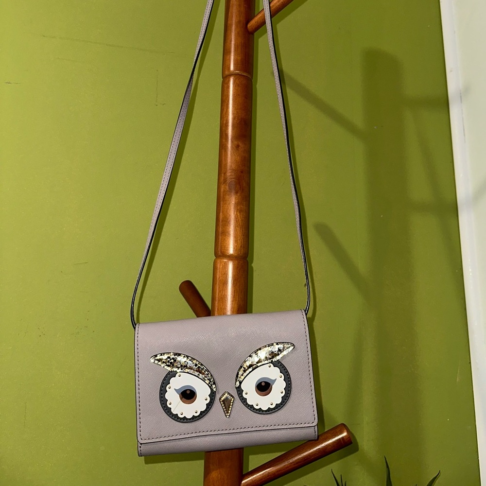 Kate spade owl crossbody bag